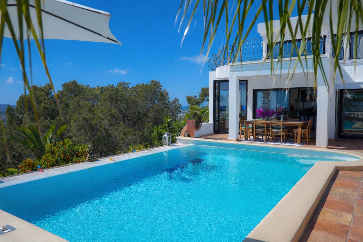 The villa