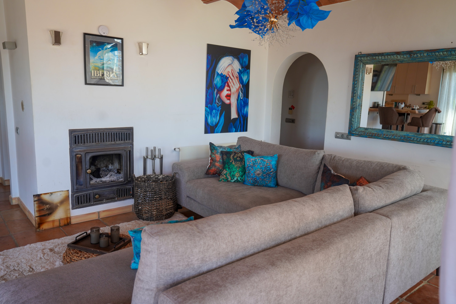 The living room