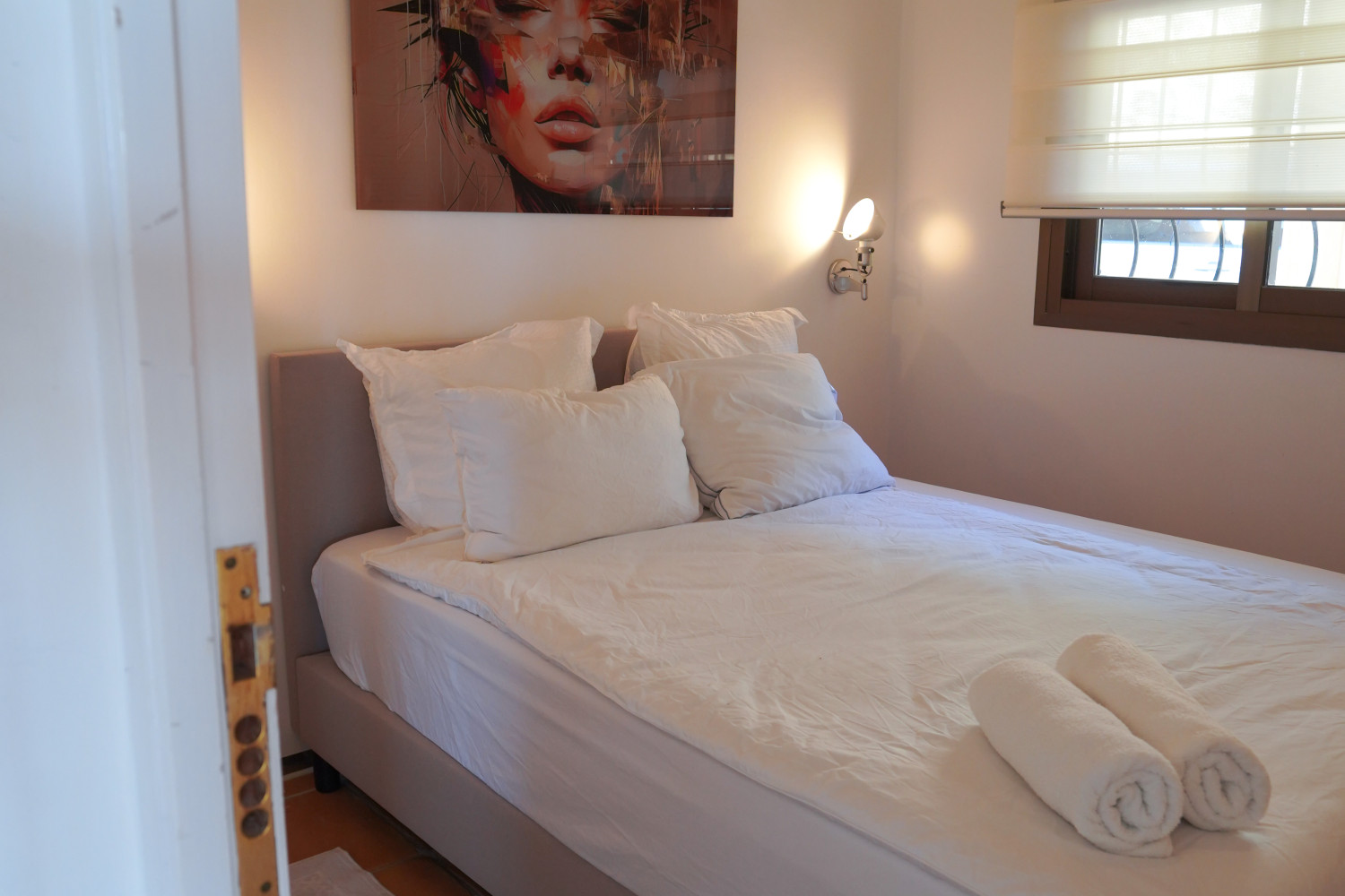The bedrooms