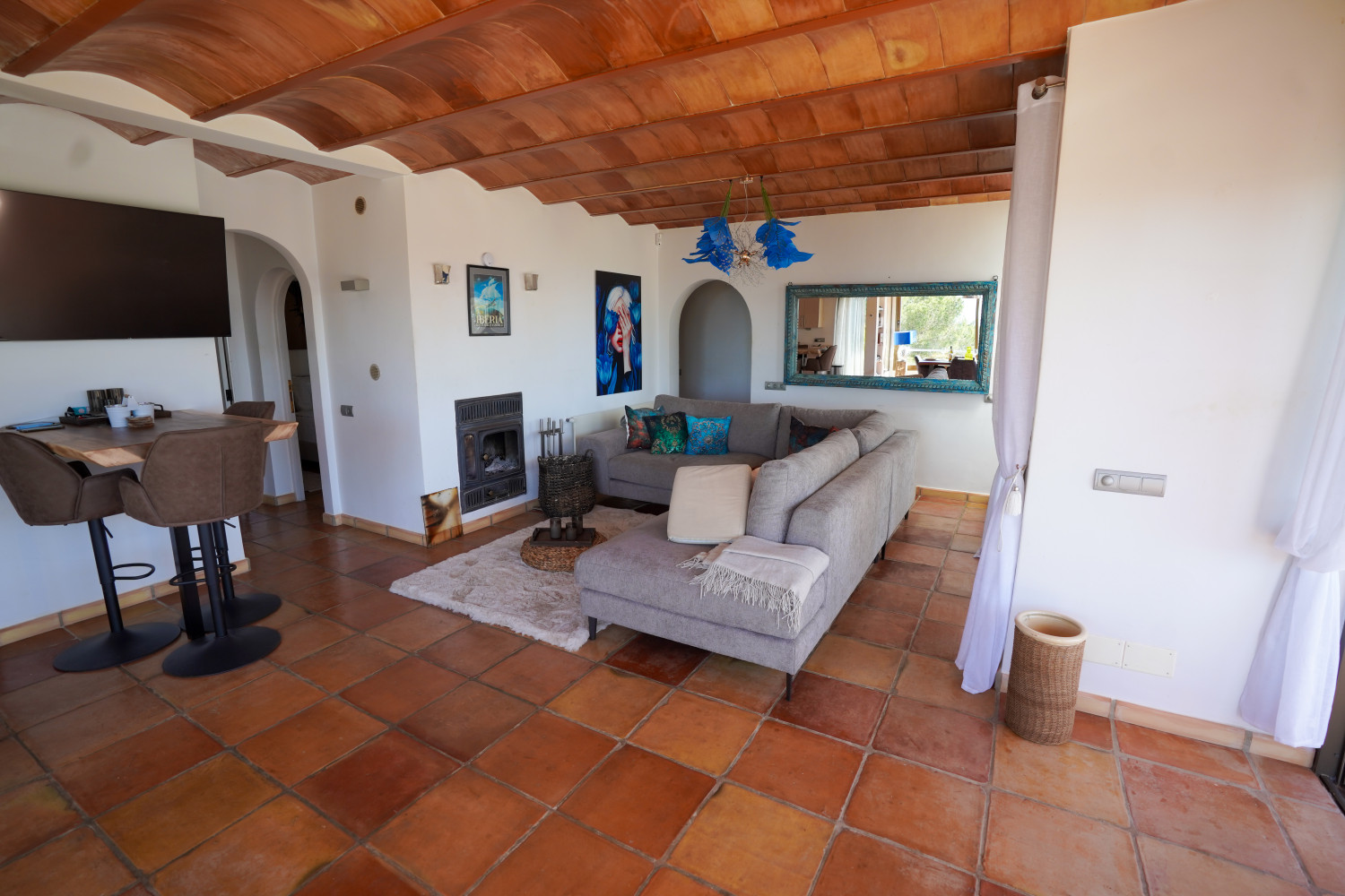 The living room