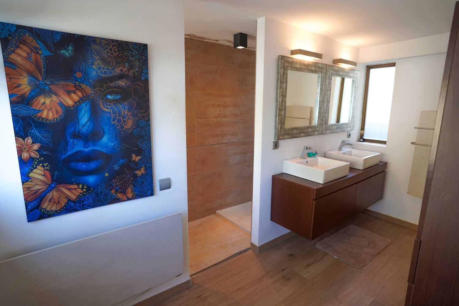 The bedrooms